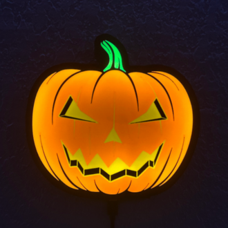 Hallowen Bal Kabağı Masaüstü / Duvar Aydınlatma Aksesuarı