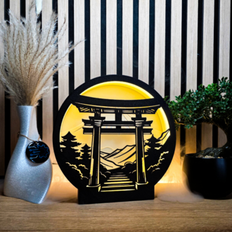 Torii Kapısı Masaüstü Aydınlatma Aksesuarı