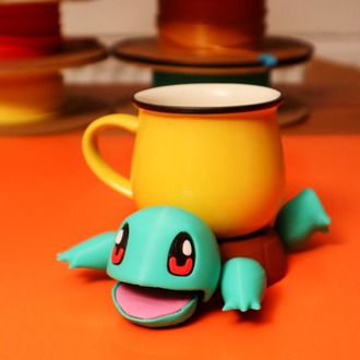 Squirtle Temalı Bardak Altlığı – Eğlenceli & Dekoratif