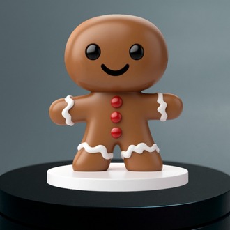 Sevimli Kurabiye | Mini Figür