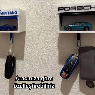 Garajlı Araba Anahtarı Asacağı