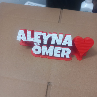 Kişiye özel isimlik