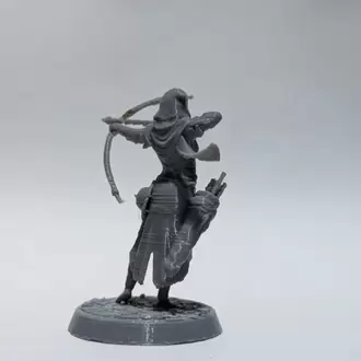 Detaylı okçu mini figür