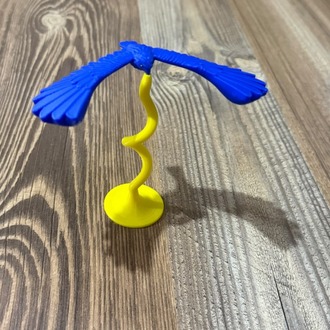 Denge Kuşu Masa Oyuncak Ve Biblo - 3D Yazıcı Üretimi Eğitici Masa Üstü Aksesuarı