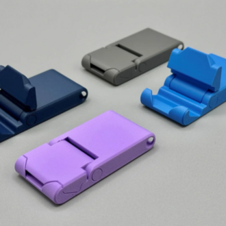 3D Baskı Katlanabilir Telefon Standı Anahtarlık – Cep Tipi Telefon Tutucu