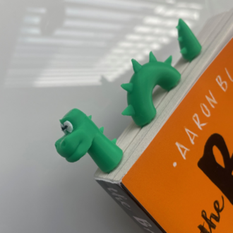 Nessie Tasarımlı 3D Kitap Ayracı - Okuma Arkadaşın