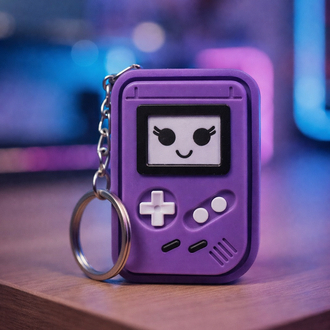 Gameboy Clicker Anahtarlık
