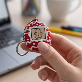 Sanal Bebek Clicker Anahtarlık
