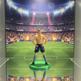 3D Cristiano Ronaldo/Figür/Real Madrid