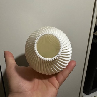 Modern Tasarım Spiral Dekoratif Vazo