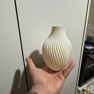 Modern Tasarım Spiral Dekoratif Vazo