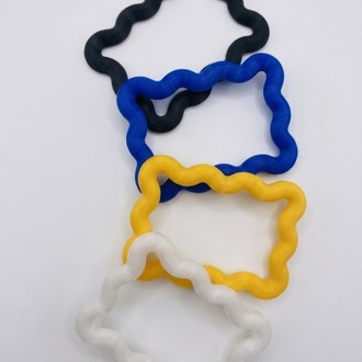 3D dalgalı magnet