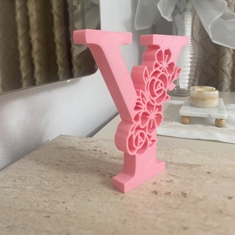 3D dekor harf