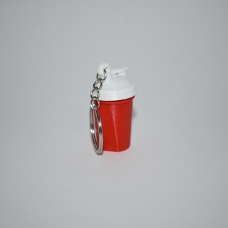 Kırmızı Protein Shaker Anahtarlık