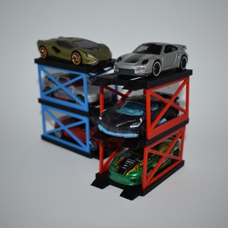 1/64 Ölçekli 3 Katlı Araç Sergileme Standı
