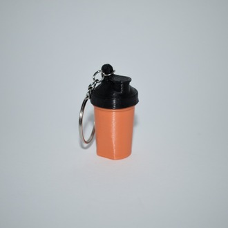 Turuncu Protein Shaker Anahtarlık