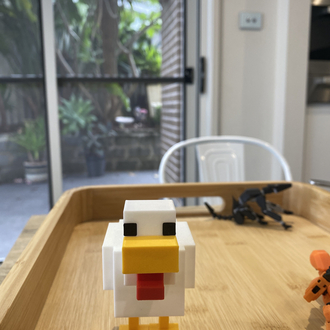 Minecraft Style Chicken