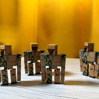 Minecraft Style Iron Golem