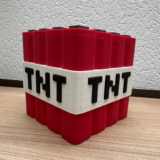 Minecraft Style TNT Box