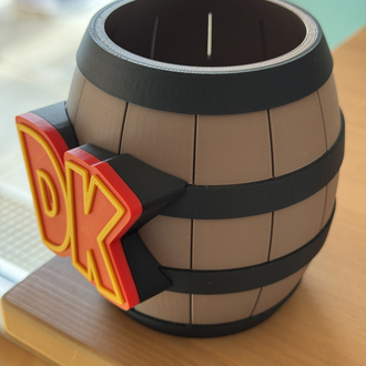 Donkey Kong Barrel Kalemlik / Pencil Holder