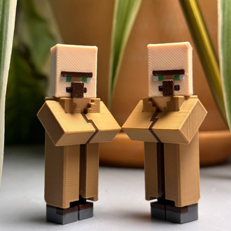 Minecraft Style Villager 