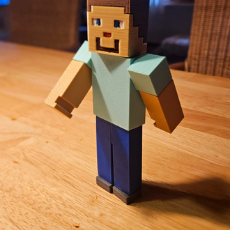 Minecraft Style Figur