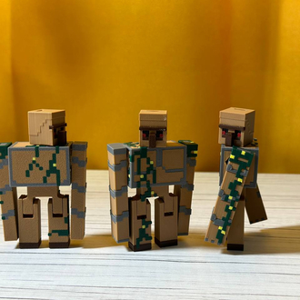 Minecraft Style Iron Golem