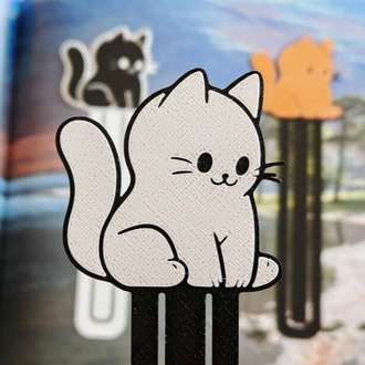 Kedi Kitap Ayracı