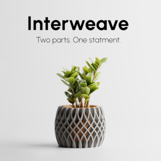 İnterweave Saksı