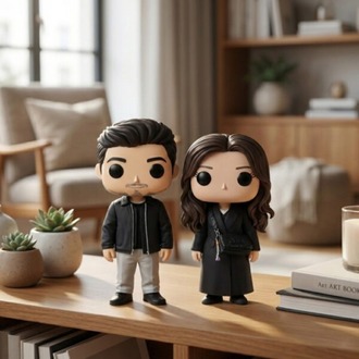 Funko Pop Kişiselleştirilebilir Sevgililer Günü Maketi