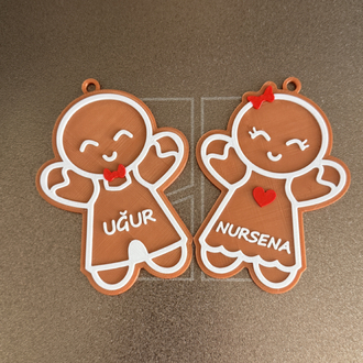 Cookie Yılbaşı Süsü(2li)