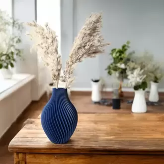 3’lü Modern Renkli Dekoratif Vazo Seti – Doğal Şıklık