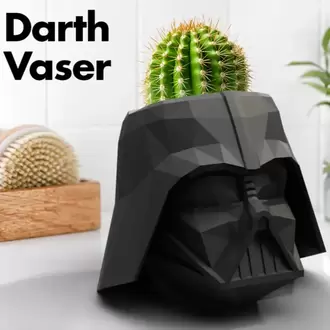 Darth Vaser – Star Wars Temalı 3D Saksı
