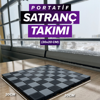 Portatif Satranç Takımı