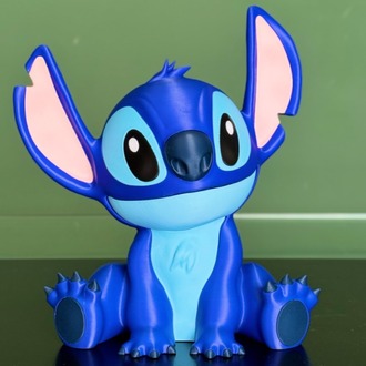 Stitch 3D Baskı Sabit Figür 10 cm