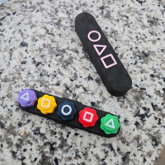 Squid Game 5 Taş 3D Baskı