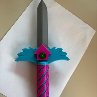 Squid Game Dagger (Bıçak) 3D Baskı – 23 cm