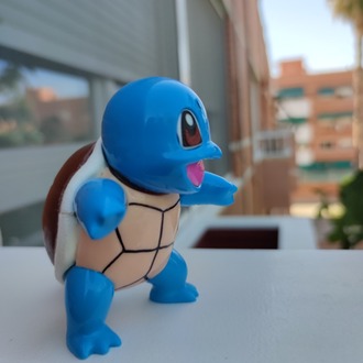 Squirtle 3D Baskı Sabit Figür 10 cm