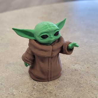 Baby Yoda Anahtarlık 3D Baskı – 5 cm