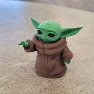 Baby Yoda Anahtarlık 3D Baskı – 5 cm