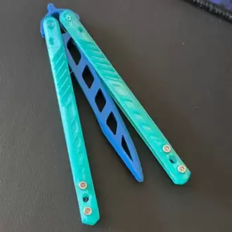 Butterfly Knife (Kelebek Bıçak) 3D Baskı