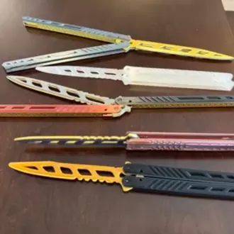 Butterfly Knife (Kelebek Bıçak) 3D Baskı