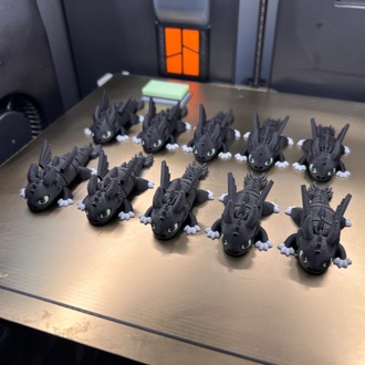 Dişsiz Figür 3D Baskı – Oynar Eklemli 15 cm