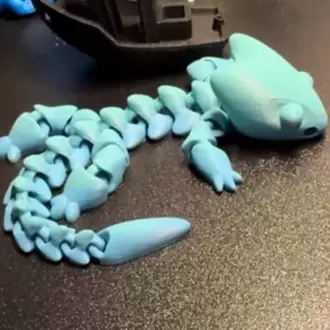Dragon Anahtarlık 3D Baskı – 12 cm