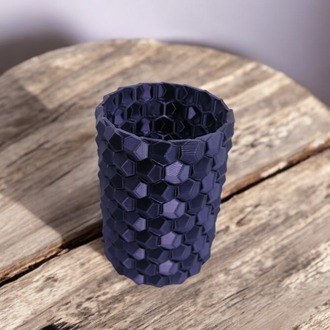 Hexagon 3D Kalemlik - Saksı