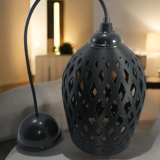 Karo Desenli 3D Avize
