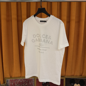 Dolce gabbana yeni sezon kabartma logo ithal tişört