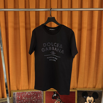 Dolce gabbana yeni sezon kabartma logo ithal tişört