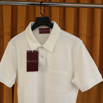 Gucci yeni sezon nakış cep logo ithal polo yaka 