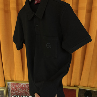 Gucci yeni sezon nakış cep logo ithal polo yaka 